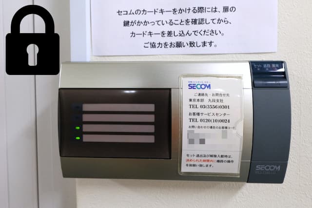 セキュリティは万全